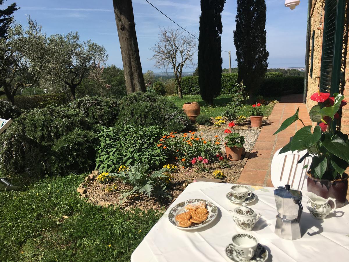 Podere Morena With Sea View, Private Garden, By Toscanatour Luca Guardistallo Bagian luar foto